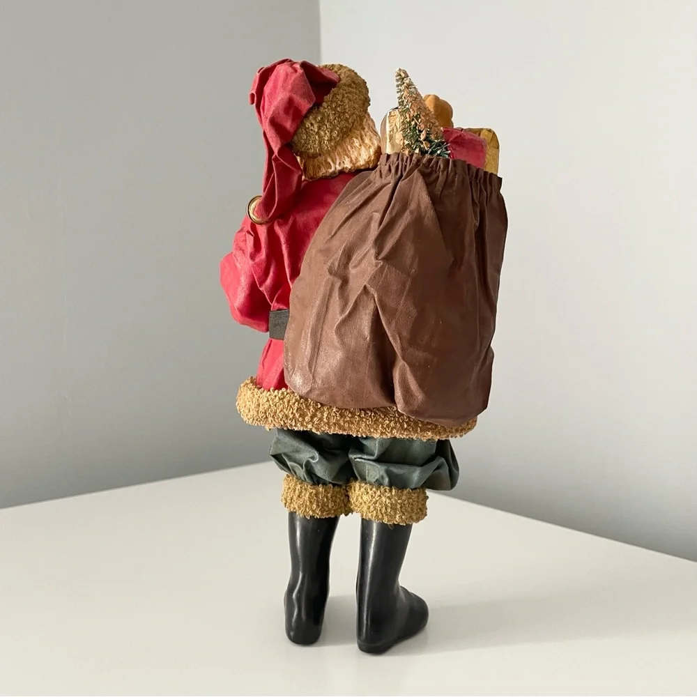 Vintage Possible Dreams Clothtique Santa with Bell 1986